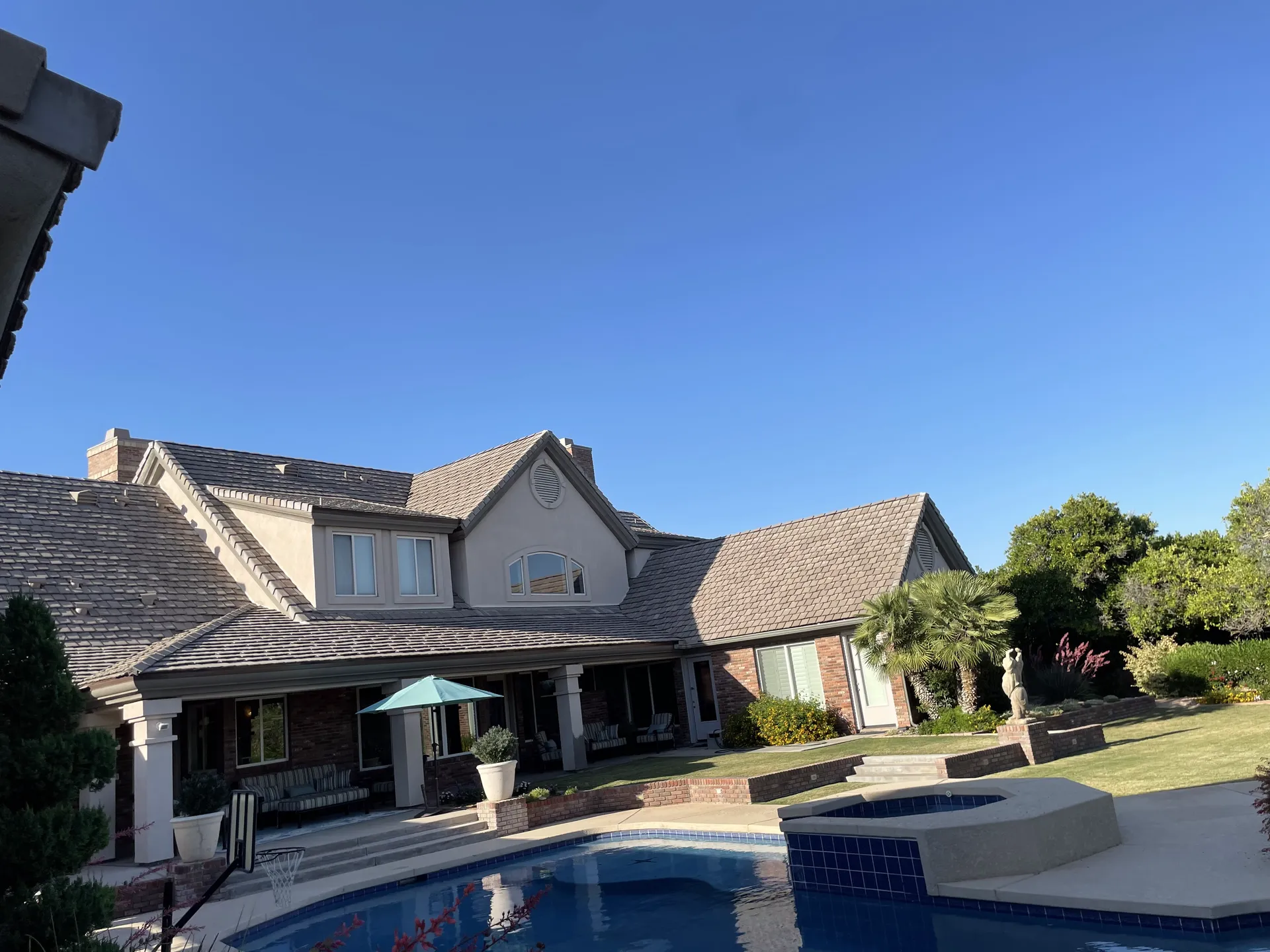 Completed roofing project by GTR Roofing in Chandler Arizona
