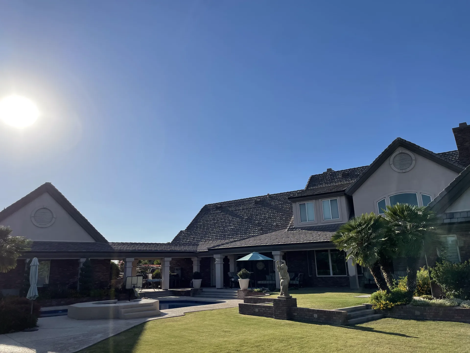 New roof installation on Goodyear Arizona home by GTR Roofing