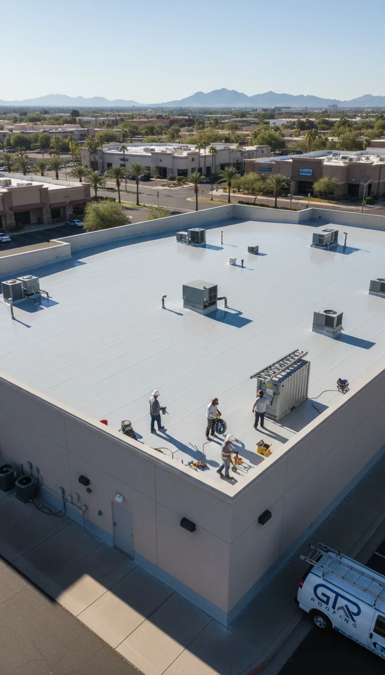 GTR Roofing residential roofing project in Glendale Arizona