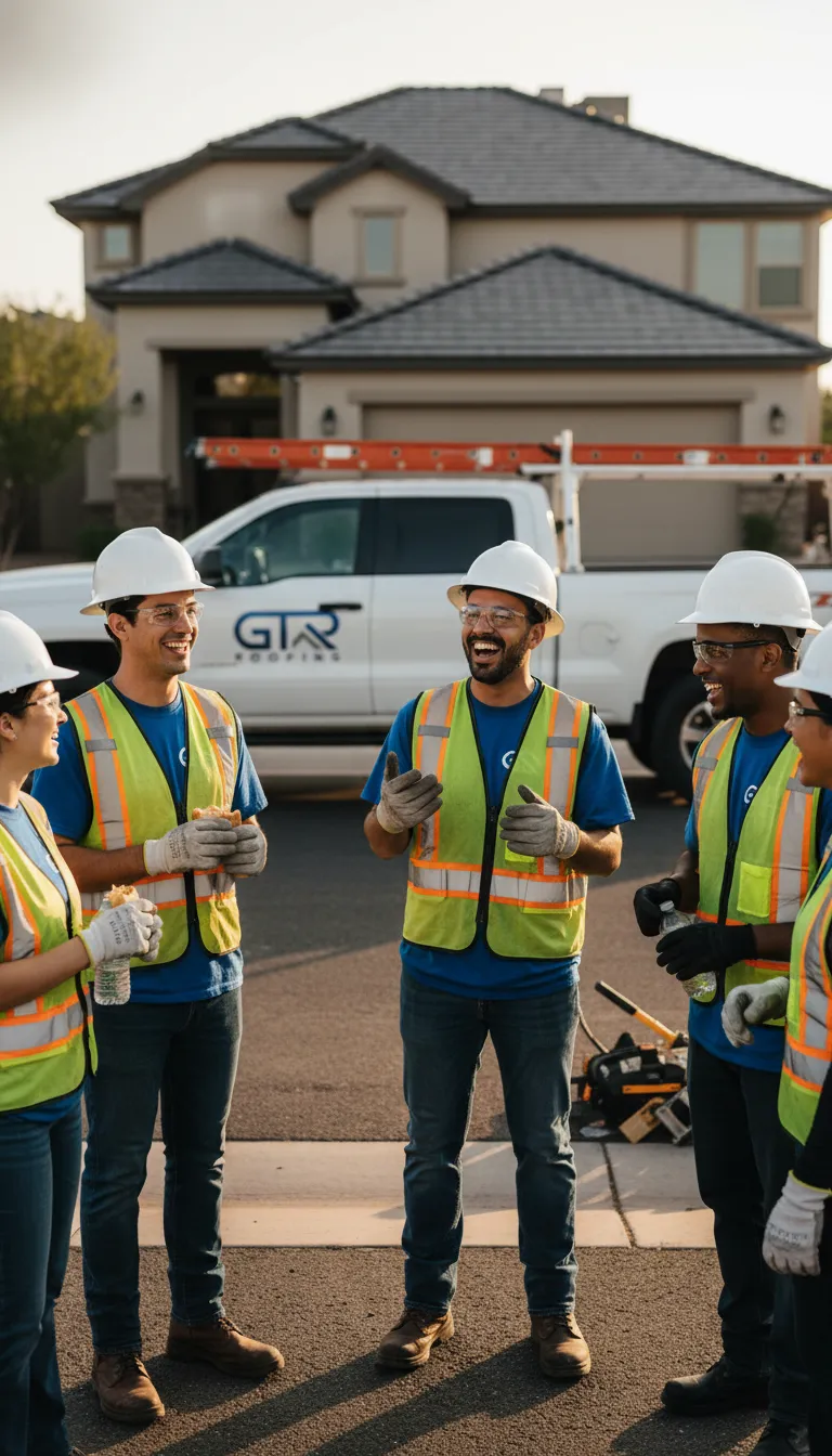 Quality roofing work by GTR Roofing in Chandler Arizona