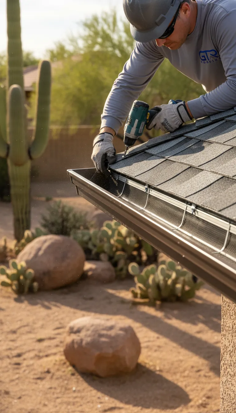GTR Roofing crew on Mesa Arizona residential roofing project